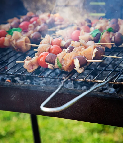 Spring barbecue — Stock Photo, Image