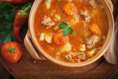 Veal stew clipart