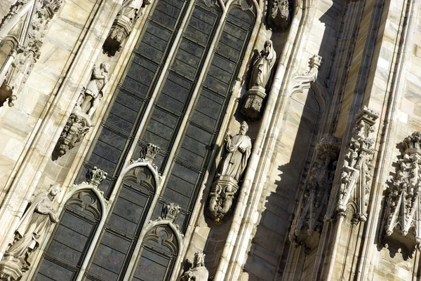 Duomo front detail — Stock Photo, Image