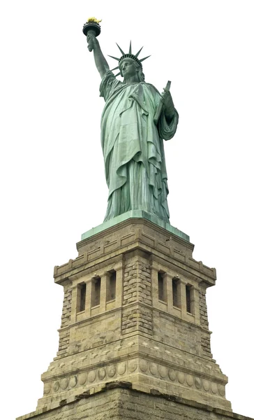 До свободи статуя, Нью-Йорк — стокове фото