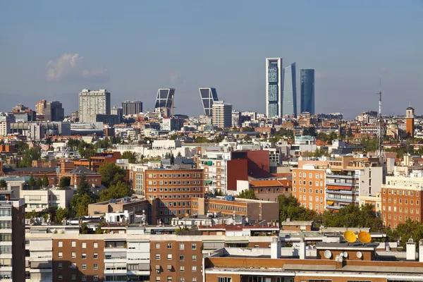 Madrider Skyline — Stockfoto