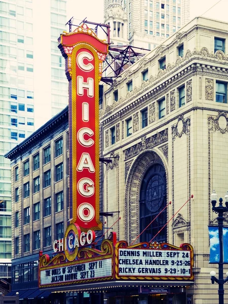 Chicago Theater — Stock Photo, Image