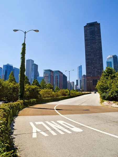 Chicago strade — Foto Stock