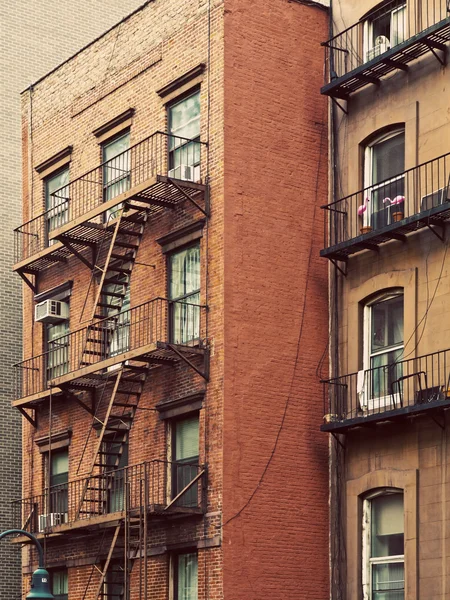 Casa Velha em Manhattan — Fotografia de Stock