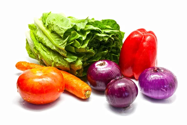 Salaatin ainesosat — kuvapankkivalokuva