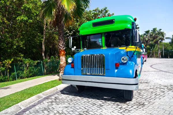 Autobus tradizionale messicano — Foto Stock