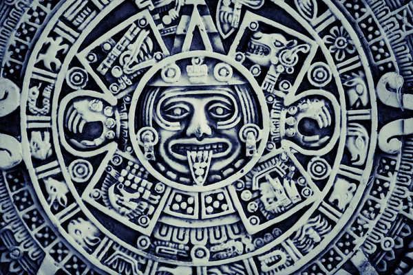 Plano de fundo do calendário maia — Fotografia de Stock