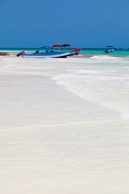 playa paraiso, Meksika Yatlar demirli