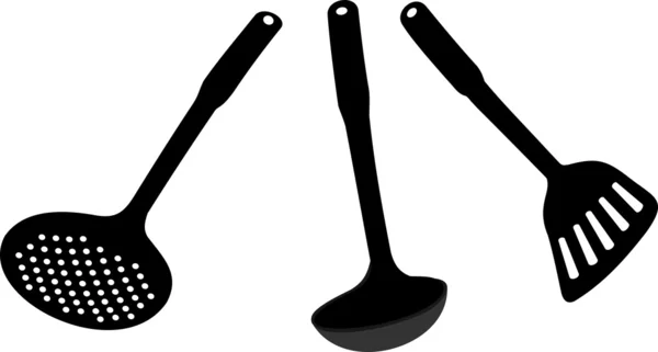 Tablespoons — Wektor stockowy
