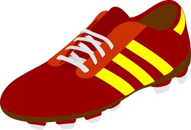 Football boots clipart