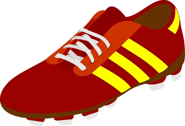 Futbol ayakkabıları — Stok Vektör