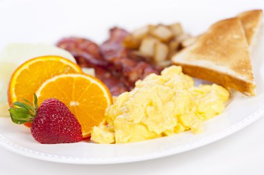 Breakfast plate clipart