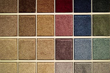 Carpet samples clipart