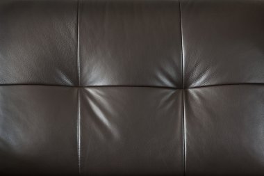 Leather furniture closeup clipart