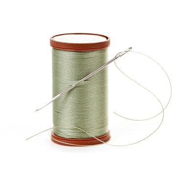 Thread and needle clipart