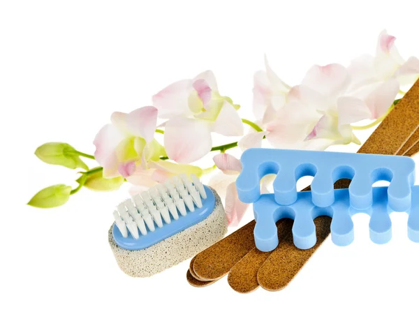 Pedicure accessories and tools — Stock Photo, Image