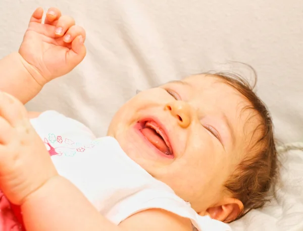 Smějící se dítě — Stock fotografie