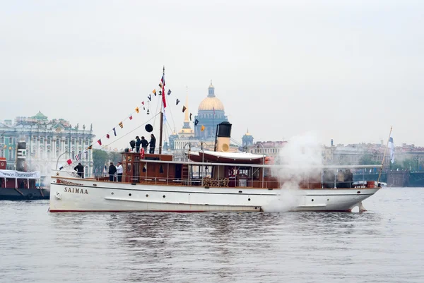 Saimaa vintage steamboat — Stock Photo, Image