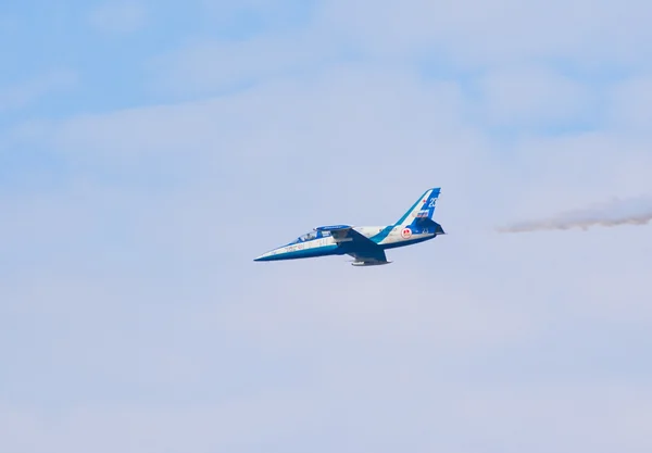 L-39 jet del equipo de exhibición Russ —  Fotos de Stock