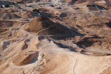 masada, kuşatma rampası