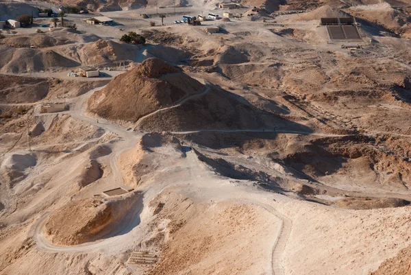 Siege ramp at Masada — 图库照片
