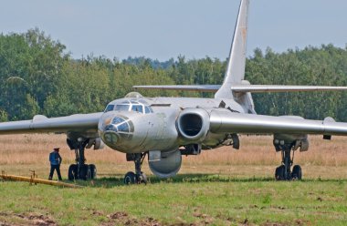 Tu-16 bomber clipart