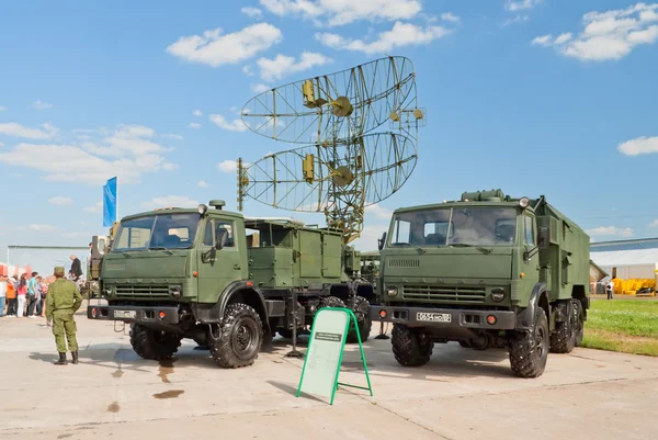 KASTA típusú mobil radar állomás — Stock Fotó