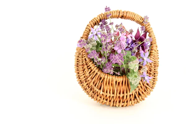 Квіткові кошики — стокове фото