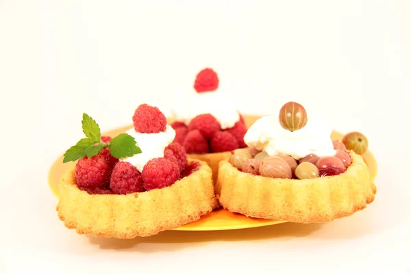 Berry tartlets — Stock Photo, Image