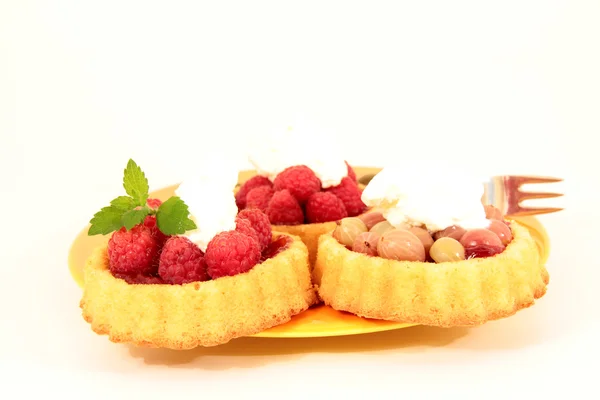 Berry tartlets — Stock Photo, Image