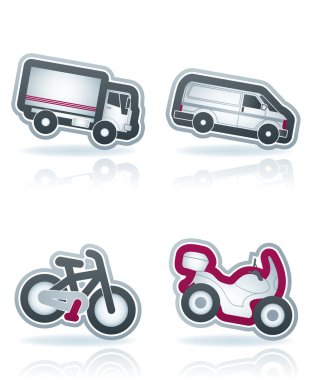 Industry Icons: Transportations clipart