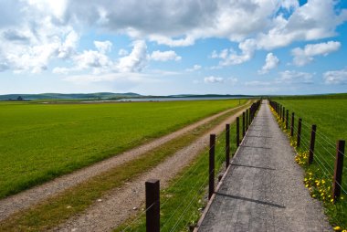 orkney üzerinde sahne