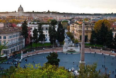 Piazza del Popolo clipart