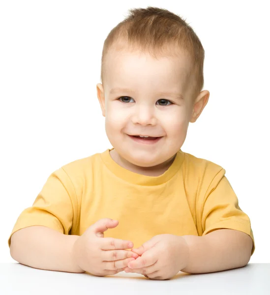 Portrait of a cute little boy — Stock Photo, Image
