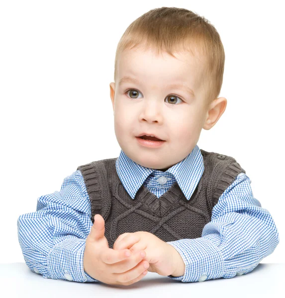 Portrait of a cute little boy — Stock Photo, Image