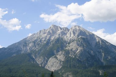 Hohe doruklara telfs tyrol içinde ile