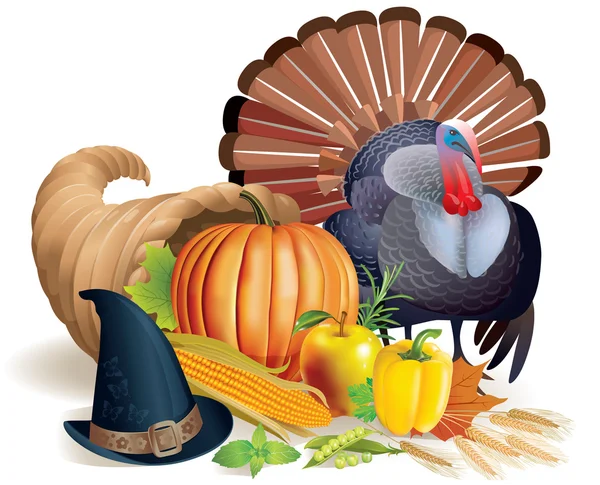 Feast of Thanksgiving — Stock Vector