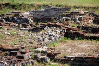 Mediana, ancient Roman ruins, Serbia clipart