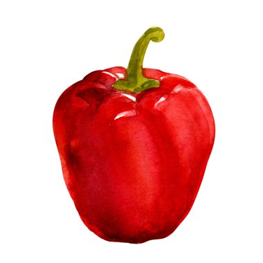 Red pepper clipart