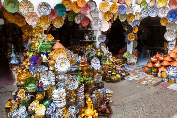 Tradiční marockou keramiku — Stock fotografie