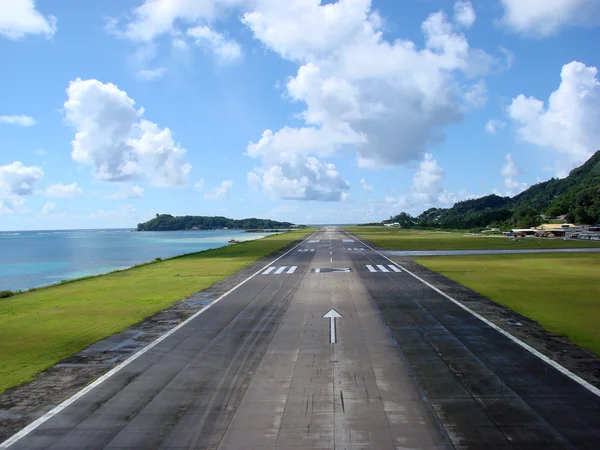 stock image Runway on the sea