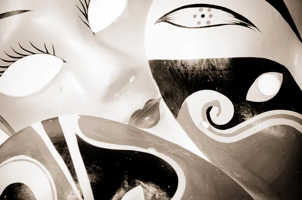 stock image Chinese ancient opera mask