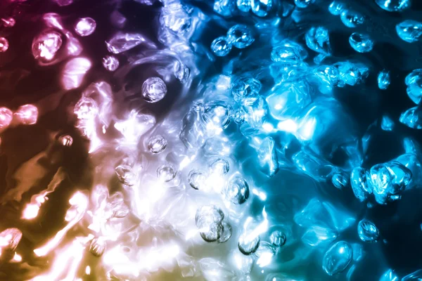 水バブルの抽象的な背景 — ストック写真