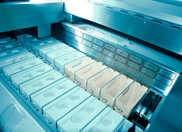 医療科学機器 chromatank 染料タンク — ストック写真