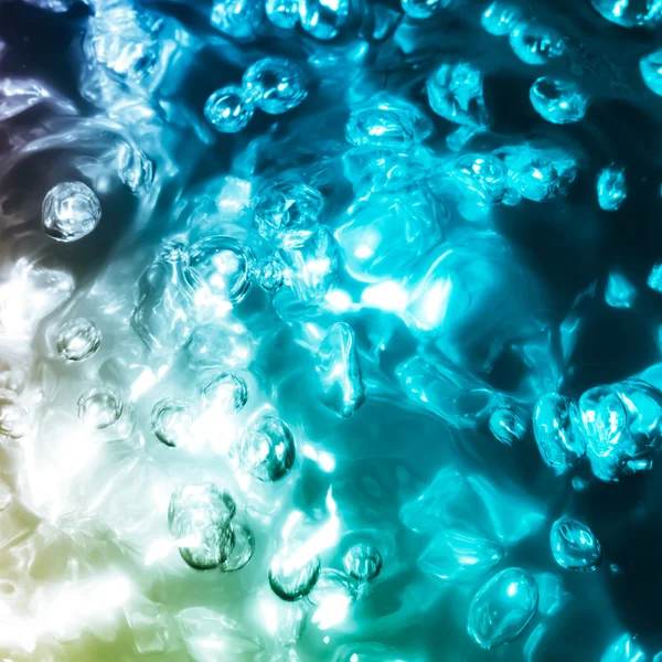 Water zeepbel abstracte achtergrond Rechtenvrije Stockafbeeldingen