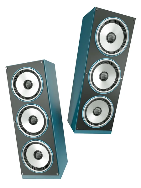Two speakers — Stock Photo, Image