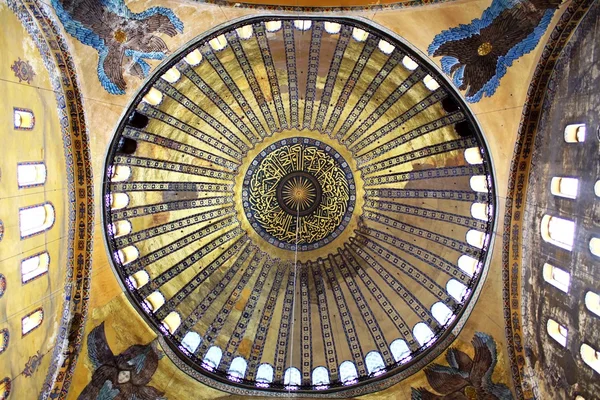 Ceiling of Hagia Sophia — Stock Photo, Image