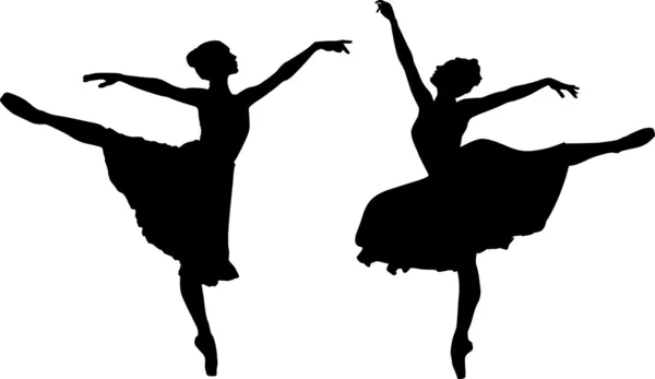 Bailarinas — Archivo Imágenes Vectoriales