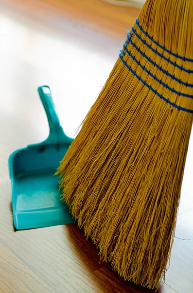 stock image Broom and Dust Pan