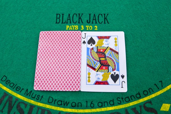 Siyah jack tablo — Stok fotoğraf